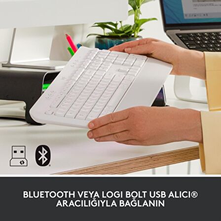 Logitech Signature K650 Bilek Destekli Kablosuz Beyaz Klavye 920-010973