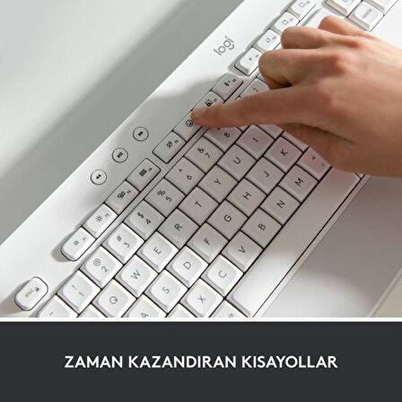 Logitech Signature K650 Bilek Destekli Kablosuz Beyaz Klavye 920-010973