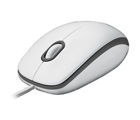 Logitech M100 Beyaz Kablolu Mouse - 910-006764