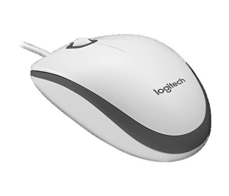 Logitech M100 Beyaz Kablolu Mouse - 910-006764