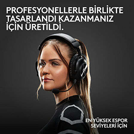 Logitech G PRO X 2 LIGHTSPEED Kablosuz DTS:X Headphone 2.0 - 7.1 Surround Ses Oyun Kulaklığı - Beyaz