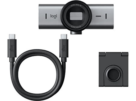 LOGITECH MX Brio 4K Ultra HD Webcam Grafit