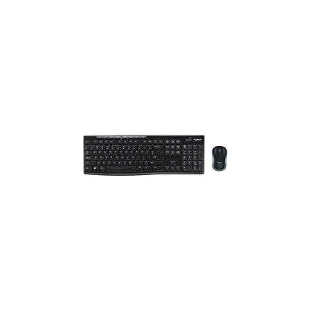 Logitech MK270 Kablosuz İngilizce Q Klavye ve Mouse Seti