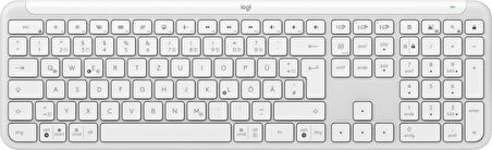 Logitech K950 Signature Slim İngilizce Beyaz Klavye
