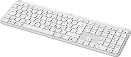 Logitech K950 Signature Slim İngilizce Beyaz Klavye