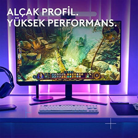 Logitech G515 Lightspeed TKL Tactile Switch İngilizce RGB Kablosuz Beyaz Gaming Klavye (920-012539)