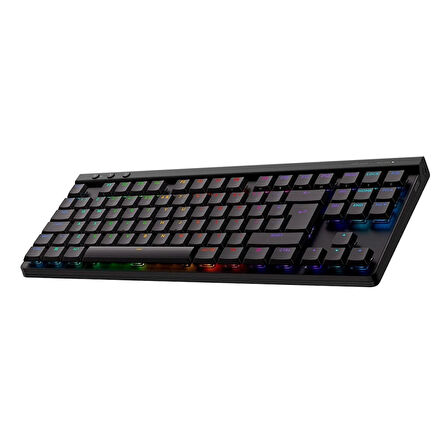Logitech G515 Lightspeed TKL Tactile Switch İngilizce RGB Kablosuz Siyah Gaming Klavye (920-012538)