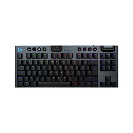 Logitech G915 X Lightspeed TKL Low Profile Tactile Switch İngilizce RGB Kablosuz Siyah Gaming Klavye (920-012721)