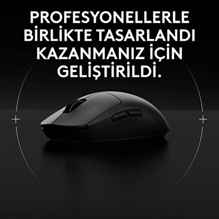 Logitech Pro 2 Lightspeed Kablosuz Siyah Gaming Mouse (910-007296)