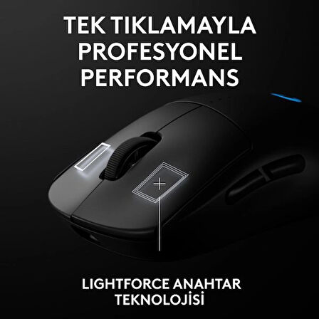 Logitech Pro 2 Lightspeed Kablosuz Siyah Gaming Mouse (910-007296)