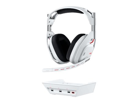 LOGITECH G Astro A50 Lightspeed Kablosuz Kulak Üstü Oyun Kulaklığı ve Baz İstasyonu Beyaz 939-002230