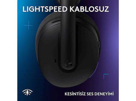 LOGITECH G325 Lightspeed Kablosuz Kulak Üstü Oyuncu Kulaklığı Siyah