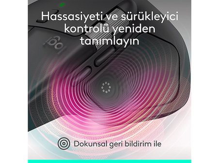 LOGITECH MX Master 4 Kablosuz Mouse Açık Gri - 910-007563