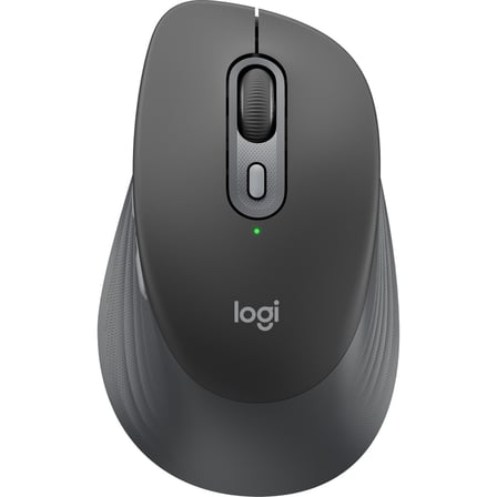 Logitech Signature Comfort M840 L 1000 Dpi Konfor Için Avuç İçi Yastıklı Sessiz Kablosuz Bluetooth Mouse, Siyah