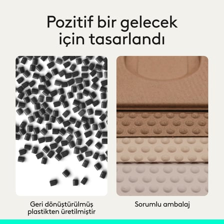 Logitech Signature Comfort M840 L 1000 Dpi Konfor Için Avuç İçi Yastıklı Sessiz Kablosuz Bluetooth Mouse, Siyah