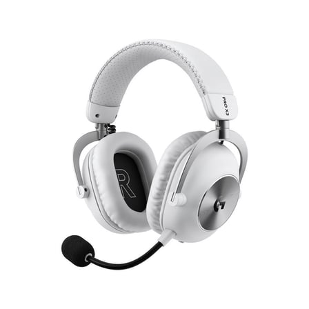 Logitech G Pro X3 Lightspeed Kablosuz Bluetooth Oyuncu Kulaklığı - Beyaz