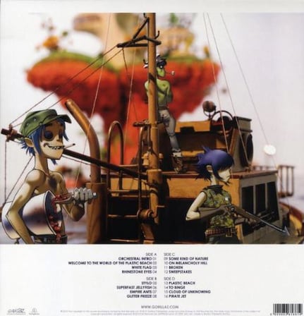 Gorillaz - Plastic Beach / 2 X Plak