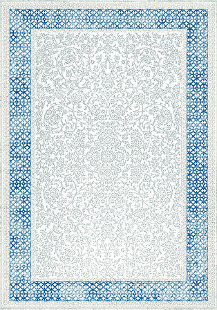 Pamuk Dokuma Taban Kaymaz Yıkanabilir Klasik Desenli  Salon Halısı Mutfak Halısı Koridor Halısı