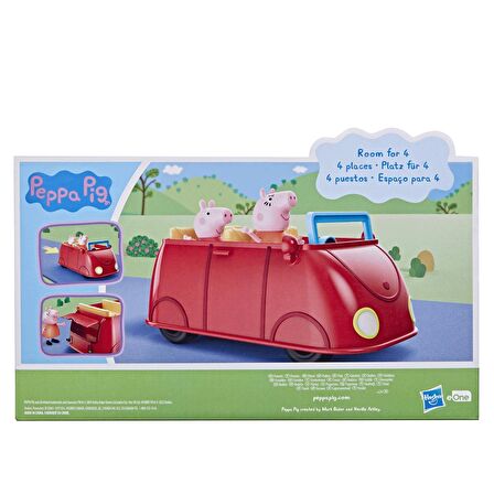 Peppa Pig Kırmızı Aile Aracı +3 yaş FABBATOYS