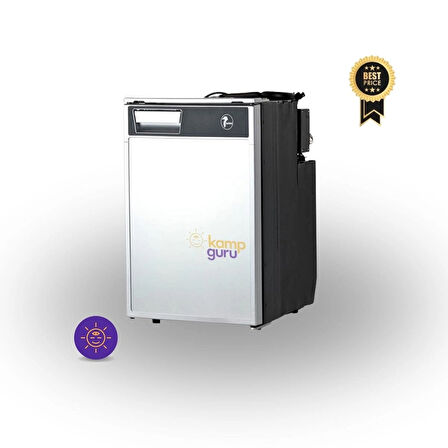 Berhimi 50 Litre 12/24V Gri Buzdolabı (Sağ Yönlü Kapak)