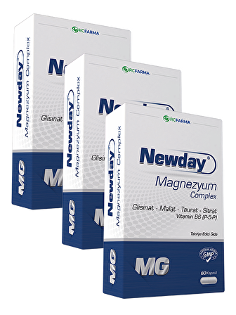 NEWDAY MAGNEZYUM COMPLEX 3X