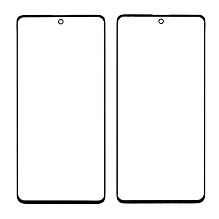 Samsung Galaxy A71 Okalı Dokunmatik Ön Cam SM-A715F - EKRAN DEĞİL