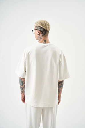 Erkek Basic T-Shirt Beyaz