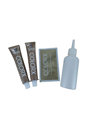 Colorx New 2025/08.00 Açık Kumral 50 Ml + 50 Ml 2 li Set Saç Boyası