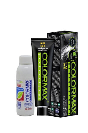 Colormax A2133 New 2025/10 Açık Sarı 60 Ml 1 Adet Saç Boyası + 1 Adet 90 Ml Oksidan Set