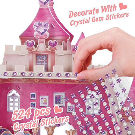 Cubic Fun Prenses Doğumgünü Şatosu 3D Puzzle