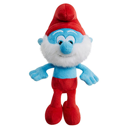 Şirinler Kayıp Köy Şirin Baba Peluş Oyuncak 20 cm