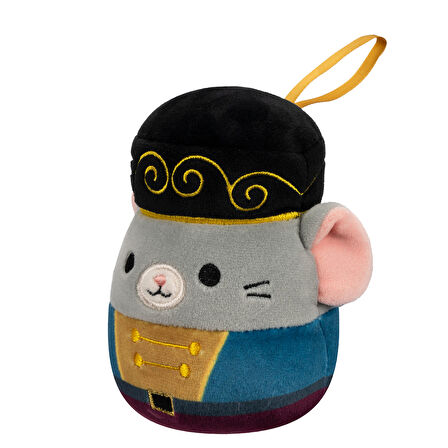 Squishmallows Yılbaşı Süsü - Fındıkkıran Fare Murray 10 cm