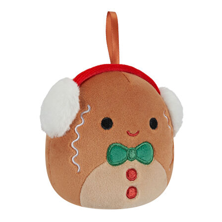 Squishmallows Yılbaşı Süsü - Zencefilli Çörek Cash 10 cm