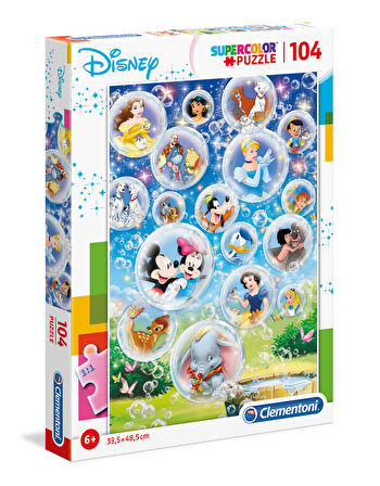 Clementoni 104 Parça Puzzle Disney Classic