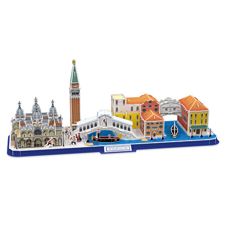 CubicFun Venedik 3D Puzzle 126 Parça