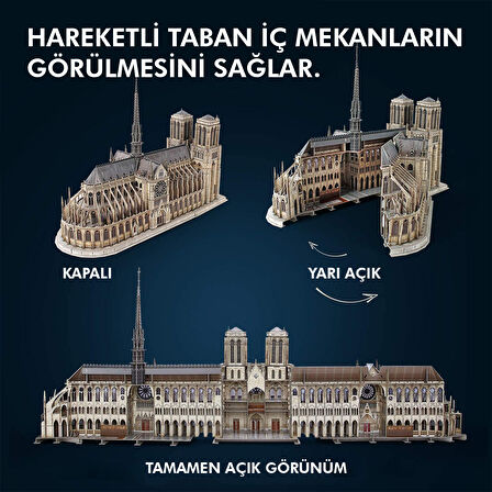 Cubic Fun Notre Dame de Paris 3D Puzzle