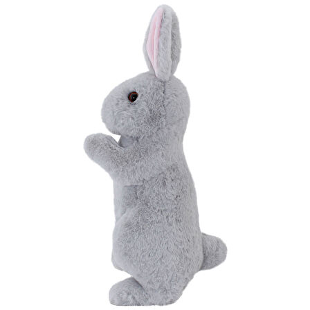Neco Plush Tavşan 35 cm - Gri Renk