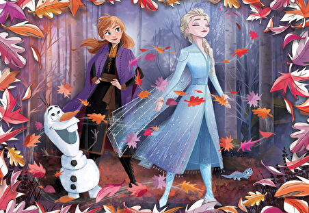 Clementoni 104 Parça Disney Frozen Brilliant Puzzle