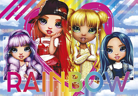 Clementoni Rainbow High Puzzle 104 Parça 29776