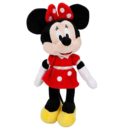 Minnie Kırmızı Elbiseli Pelüş 30 cm 2001276