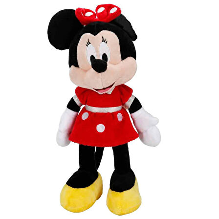 Minnie Kırmızı Elbiseli Pelüş 38 cm 2001280