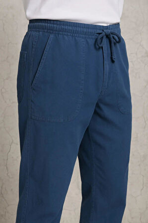 Erkek Keten Bol Kesim Rahat Kalıp Pantolon