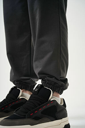 Erkek Basic Jogger Eşofman Altı Füme