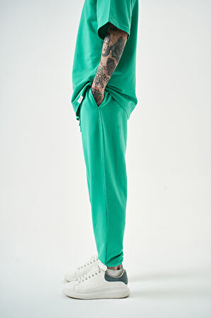 Erkek Basic Jogger Eşofman Altı Yeşil