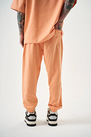 Erkek Basic Jogger Eşofman Altı Şeftali