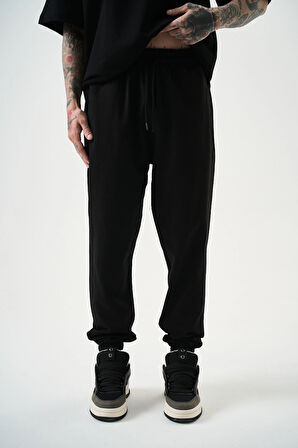 Erkek Basic Jogger Eşofman Altı Siyah