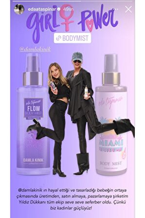 Eda Taşpınar Squad Flow Damla Kınık Collection Body Mist - 200 ML (EGX75)