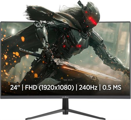 TC85X Ryzen 5 5500 16GB Ram 512GB M2 SSD RX580 8GB 24'' 240Hz Curved Masaüstü Oyuncu Bilgisayarı