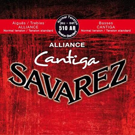 Savarez 510AR Alliance Cantiga Red Standart Tansiyon Klasik Gitar Teli