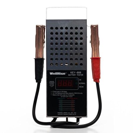 WellHise KEY-888 Dijital Akü Test Cihazı 12V 100A